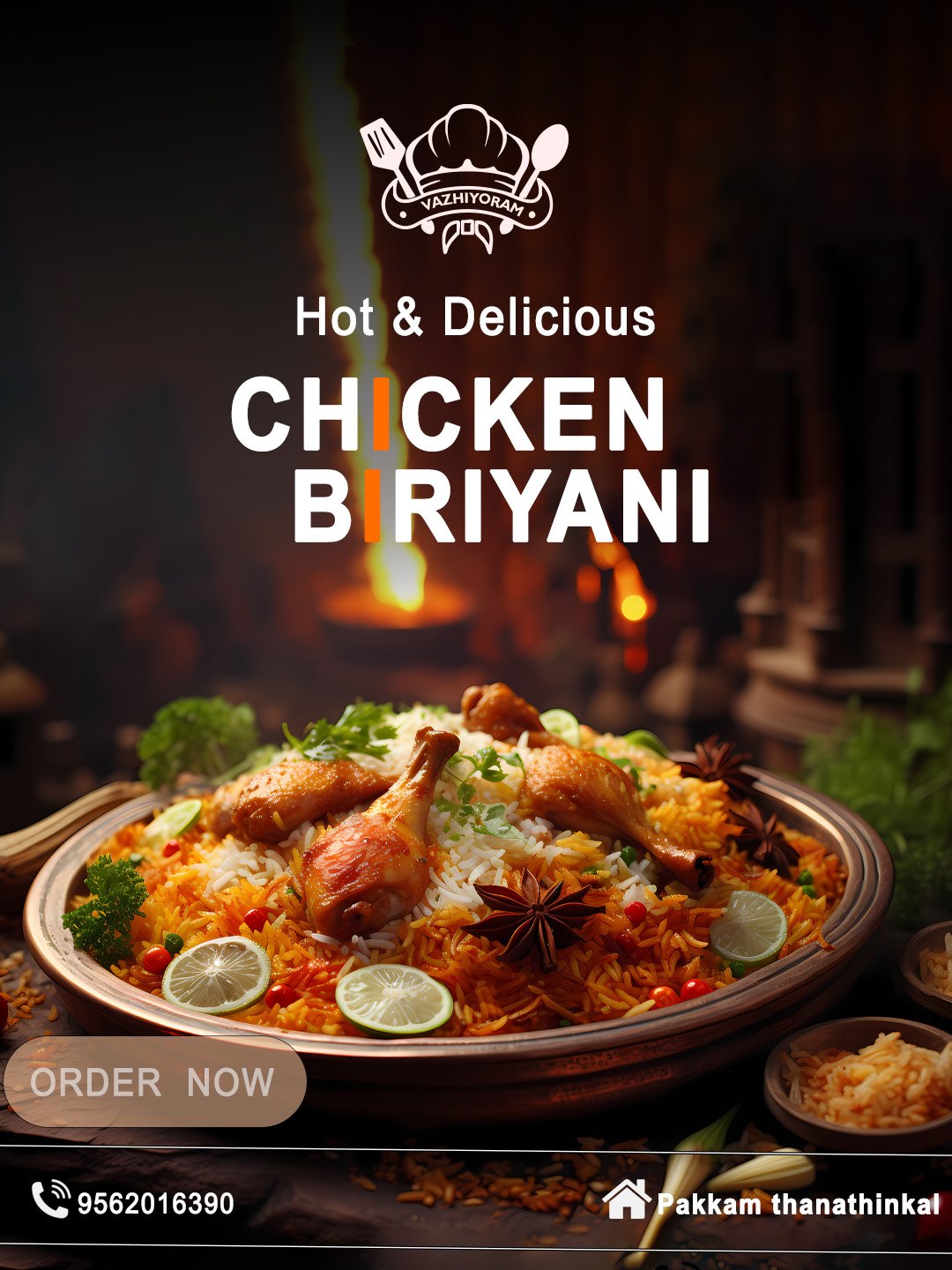 Home social media poster design for branding